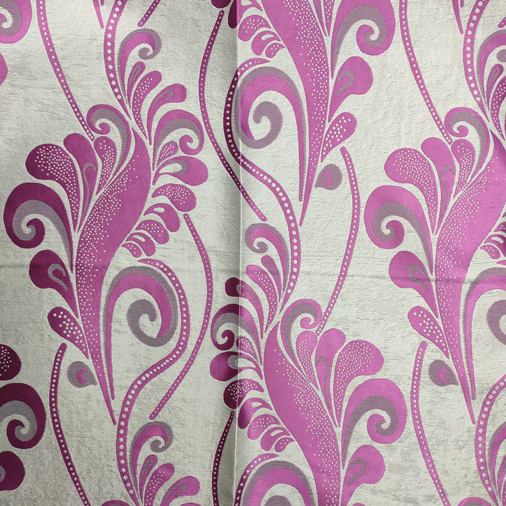 Thiết kế phong cách sang trọng cổ điển Polyester Jacquard Blackout Fabrt 