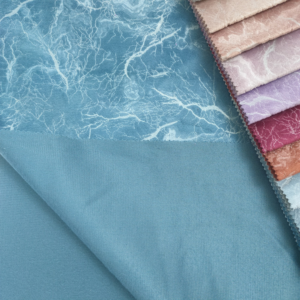 Keo polyester có hoa văn đánh dấu ấn vải nhung Hà Lan cho rèm